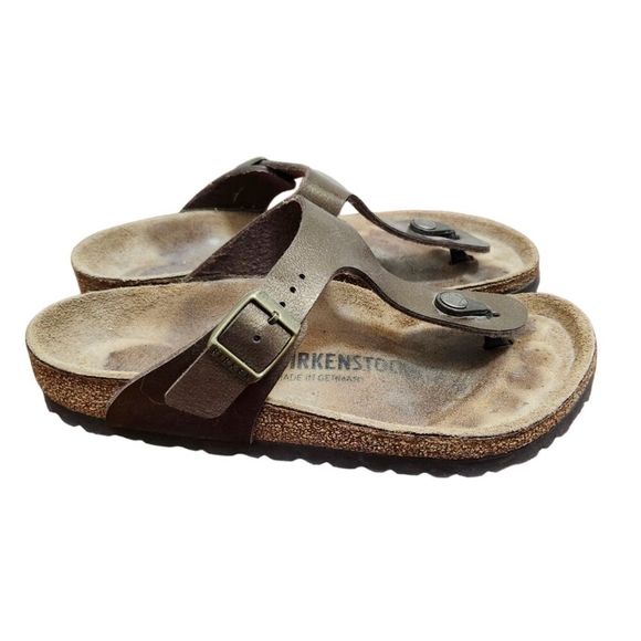 Birkenstock Gizeh sandal Women's in graceful toffee Size EU 36/US 5.5 - Picture 3 of 11